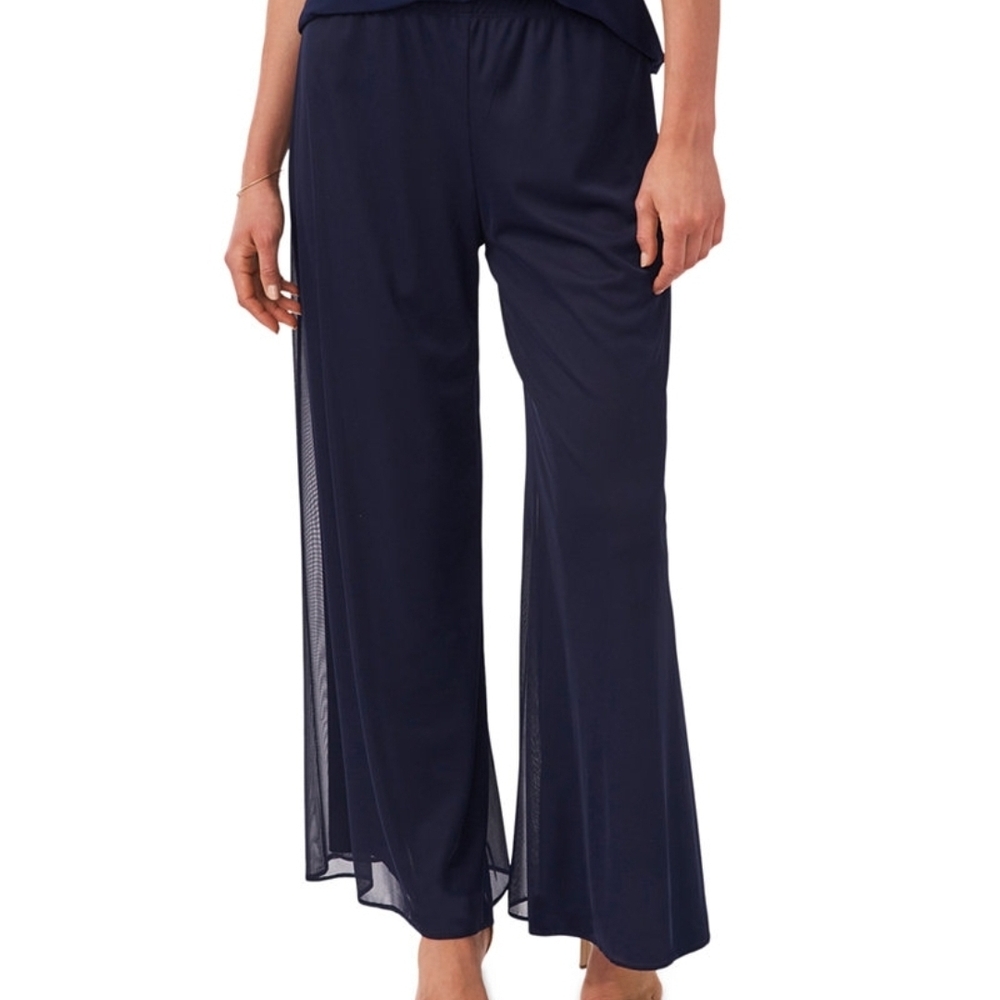 MSK Navy Wide Leg Women's Pants